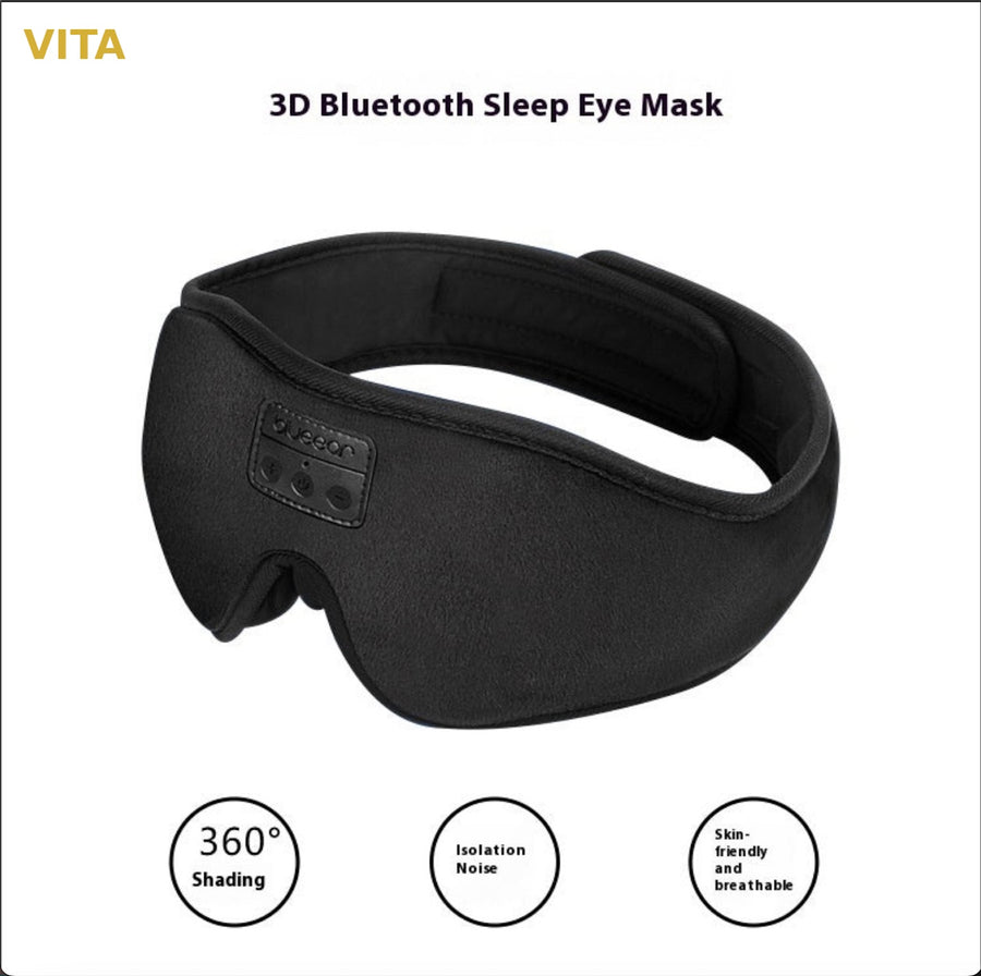 VITA Smart Sleep Mask — Bluetooth Audio + Total Blackout
