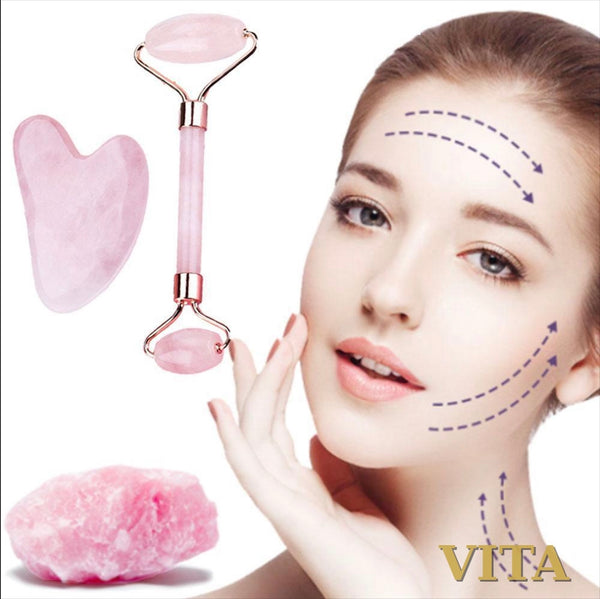 VITA Gua Sha Roller Set — Face Lift & Skin Rejuvenation